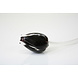 Glass flower Tulip black Glass flower Tulip black