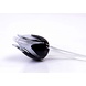 Flower glass Tulip black / white Flower glass Tulip black / white