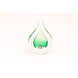 Glasstatue Tropfen mit Luftblasen grün 12cm Glasstatue Tropfen mit Luftblasen grün 12cm