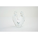 Glas object Verbondenheid transparant 16-18cm Glas object Verbondenheid transparant 16-18cm