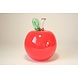 Glazen beeld Appel rood 16cm Glazen beeld Appel rood 16cm