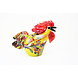Image glass Rooster yellow 24 cm Image glass Rooster yellow 24 cm