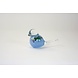 Glazen beeld Vogel licht blauw 12cm Glazen beeld Vogel licht blauw 12cm