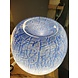Lamp glas 'Blue' 34cm Lamp glas 'Blue' 34cm