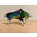 Stier bont gekleurd Stier bont gekleurd