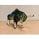 Stier bont gekleurd Stier bont gekleurd