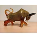 Bild Bull Glas Senffarbe 27 cm Bild Bull Glas Senffarbe 27 cm