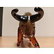 Bild Bull Glas Senffarbe 27 cm Bild Bull Glas Senffarbe 27 cm