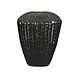 Kaktustopf hoch schwarz hochglänzend 65cm Kaktustopf hoch schwarz hochglänzend 65cm