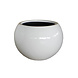 Bolpot rond Codi wit hoogglans 40cm Bolpot rond Codi wit hoogglans 40cm