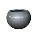 Bolpot rond Codi zilvergrijs hoogglans 40cm Bolpot rond Codi zilvergrijs hoogglans 40cm