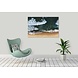 Wandkraft Schilderij dibond Strand 148x98cm Wandkraft Schilderij dibond Strand 148x98cm