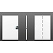 Wandkraft Gemälde Forex Pianist 74x74cm Wandkraft Gemälde Forex Pianist 74x74cm