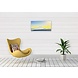 Wandkraft Schilderij dibond Yellow 98x48cm Wandkraft Schilderij dibond Yellow 98x48cm