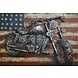 Schilderij 3d art metaal USA 60x40cm Schilderij 3d art metaal USA 60x40cm