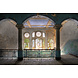 Glass painting old cathedral 110x160cm Glass painting old cathedral 110x160cm