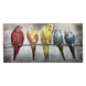 3d schilderij vogels 120x60 cm. 3d schilderij vogels 120x60 cm.