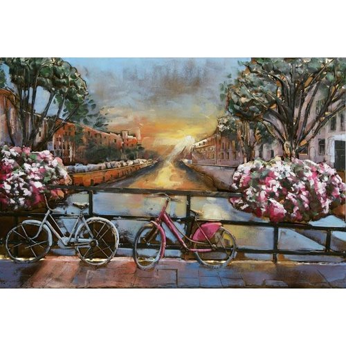 3D painting Bridge with a view 3D painting Bridge with a view
