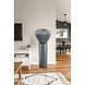 Cactuspot laag op zuil 80cm Zilver Cactuspot laag op zuil 80cm Zilver