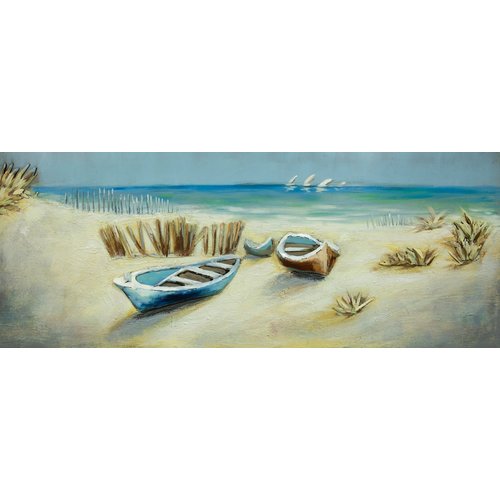 Malerei 3d Metall Strand 150x60cm Malerei 3d Metall Strand 150x60cm