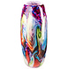 Glass vase Colorful 35cm Glass vase Colorful 35cm