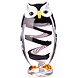 Glass object Owl black / white Glass object Owl black / white