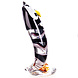 Glasobject Uil zwart/wit Glasobject Uil zwart/wit