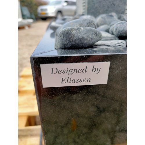 Vogeldrinkschaal graniet  Maartje