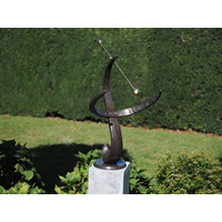 Large sundial bronze 90cm
