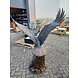 Eliassen Beeld brons arend met nest Eliassen Beeld brons arend met nest