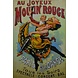 Metalen 3d schilderij Moulin Rouge Metalen 3d schilderij Moulin Rouge