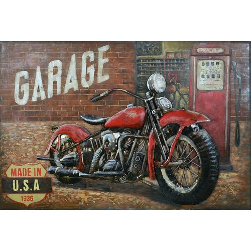 Metalen 3d schilderij Made in USA Metalen 3d schilderij Made in USA
