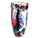 Glazen hoge vaas 38 cm. Glazen hoge vaas 38 cm.