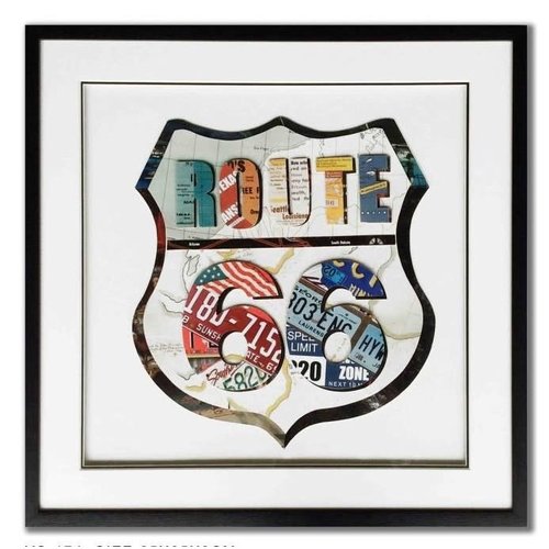 Papier Art Route 66 65x65 cm. Papier Art Route 66 65x65 cm.