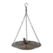 Hanging bird bath cast iron 23x23x8 cm. Hanging bird bath cast iron 23x23x8 cm.