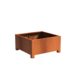 Adezz Plantenbak Cortenstaal Vierkant Andes met poten 120x120x60cm Adezz Plantenbak Cortenstaal Vierkant Andes met poten 120x120x60cm