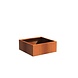 Adezz Plantenbak Cortenstaal Vierkant Andes 100x100x40cm Adezz Plantenbak Cortenstaal Vierkant Andes 100x100x40cm
