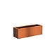 Adezz Plantenbak Cortenstaal Rechthoek Andes 150x50x50cm Adezz Plantenbak Cortenstaal Rechthoek Andes 150x50x50cm