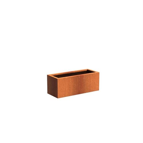 Adezz Producten Plantenbak Cortenstaal Rechthoek Andes 100x40x40cm Adezz Producten Plantenbak Cortenstaal Rechthoek Andes 100x40x40cm