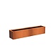 Adezz Plantenbak Cortenstaal Rechthoek Andes 200x40x40cm Adezz Plantenbak Cortenstaal Rechthoek Andes 200x40x40cm