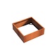 Adezz Pflanzer Corten Stahl Square Andes ohne Boden 120x120x40cm Adezz Pflanzer Corten Stahl Square Andes ohne Boden 120x120x40cm