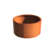 Adezz Pflanzer Corten Stahl Rundatlas ohne Boden 120x60 Adezz Pflanzer Corten Stahl Rundatlas ohne Boden 120x60
