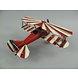 Miniaturmodell Flugzeug Doppeldecker Miniaturmodell Flugzeug Doppeldecker