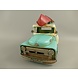 Miniatuur model Open wagen Miniatuur model Open wagen
