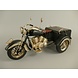 Miniatuur motor met bak Miniatuur motor met bak