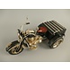 Miniatuur motor met bak Miniatuur motor met bak