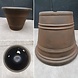 Bloempot rond groot Rinca 82cm roestkleur dubbelwandig Bloempot rond groot Rinca 82cm roestkleur dubbelwandig