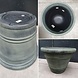 Bloempot rond groot Rinca 61cm antraciet dubbelwandig Bloempot rond groot Rinca 61cm antraciet dubbelwandig