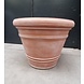 Bloempot rond groot Rinca 61cm terracotta dubbelwandig Bloempot rond groot Rinca 61cm terracotta dubbelwandig