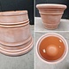 Bloempot rond groot Rinca 61cm terracotta dubbelwandig Bloempot rond groot Rinca 61cm terracotta dubbelwandig